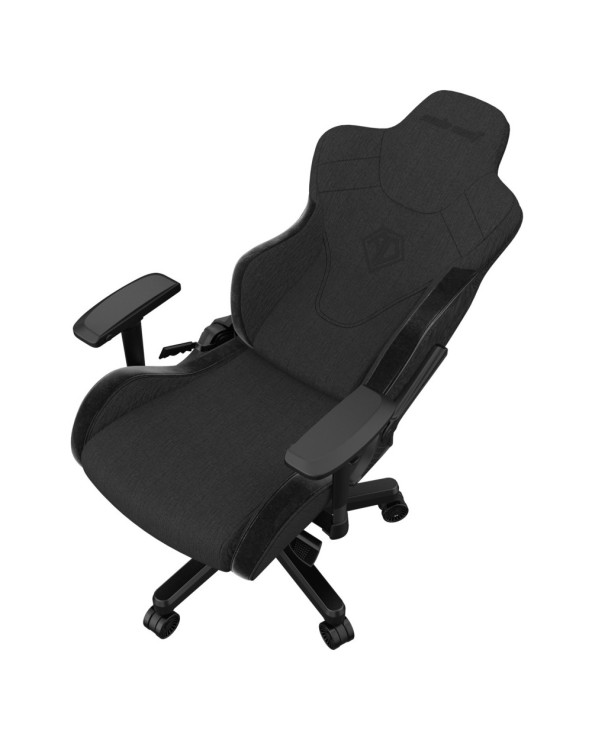 Anda Seat Gaming Chair T-PRO II Black Fabric with Alcantara Stripes