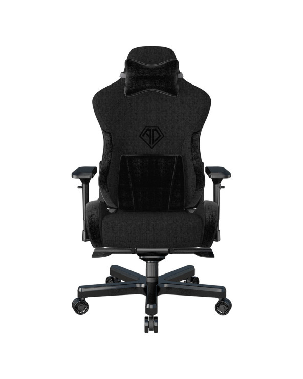 Anda Seat Gaming Chair T-PRO II Black Fabric with Alcantara Stripes