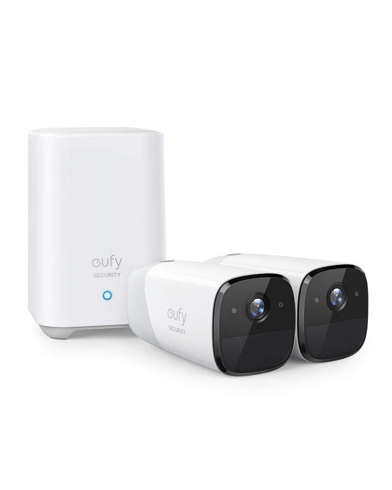 ANKER Wi-Fi Battery Camera EufyCam 2 Kit 2+1 FHD With Homebase