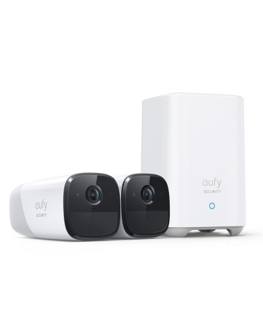 ANKER Wi-Fi Battery Camera EufyCam 2 Pro Kit 2+1 2K With Homebase