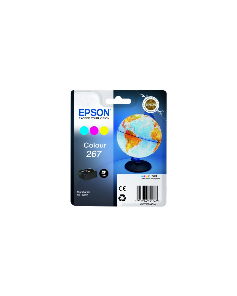 EPSON Cartridge Colour 267 Singlepack C13T26704010