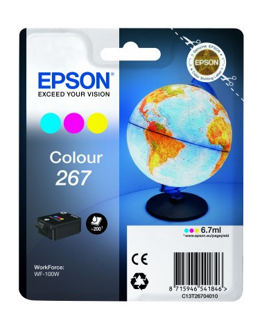 EPSON Cartridge Colour 267 Singlepack C13T26704010