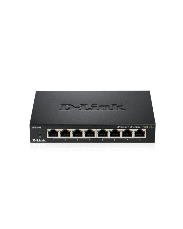 D-LINK SWITCH DGS-108/E 8 PORT 10/100/1000Mbps