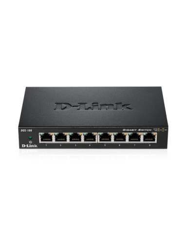 D-LINK SWITCH DGS-108/E 8 PORT 10/100/1000Mbps