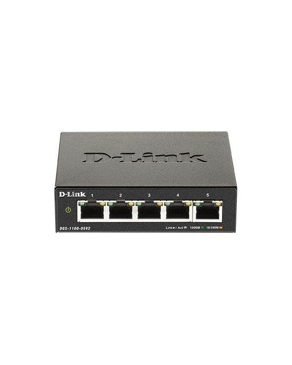 D-LINK DGS-1100-05V2 SMART SWITCH 5 PORTS