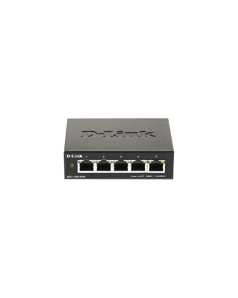 D-LINK DGS-1100-05V2 SMART SWITCH 5 PORTS