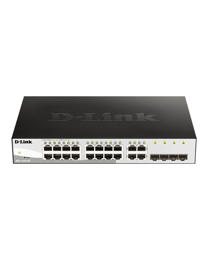 D-LINK DGS 1210-20 16-PORTS GB SWTCH WITH 4 GB SFP