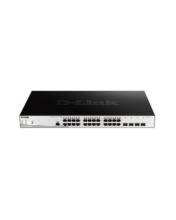 D-LINK SWITCH 28-Port Gigabit PoE+ Smart Switch including 4 SFP Ports