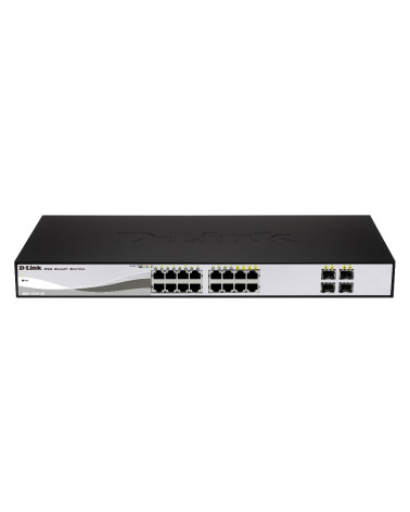 D-LINK SWITCH  DGS-1210-16 10/100/1000Mbps  Smart