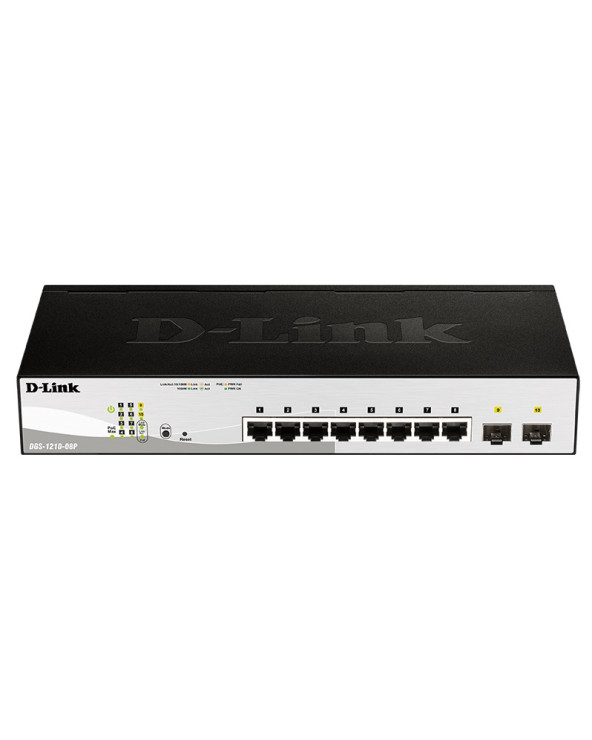 D-LINK DGS-1210-08P Desktop PoE Smart Switch