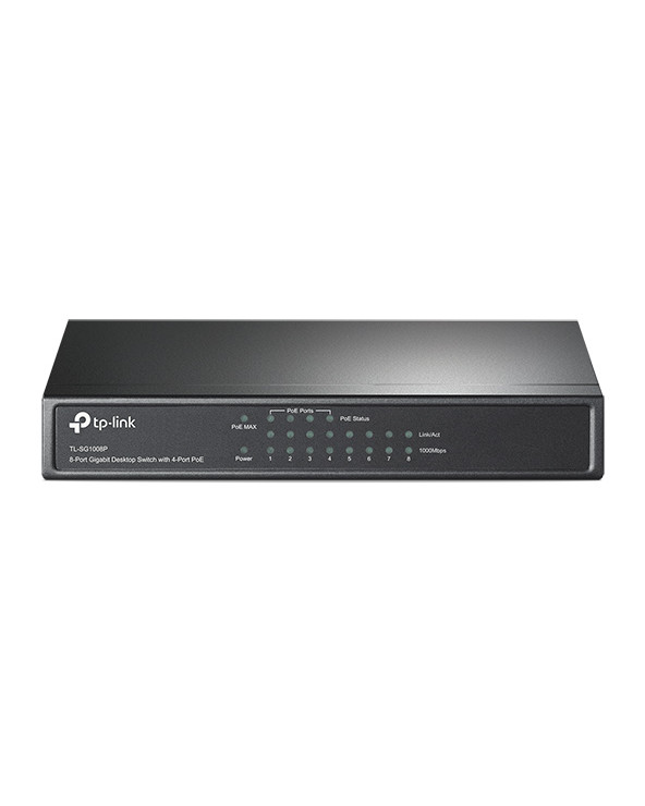 TP-LINK Switch TL-SG1008P, 8 port, 10/100/1000 POE