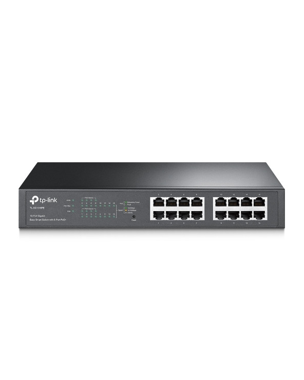 TP-LINK TL-SG1016PE 16-PORT GIGABIT DESKTOP/RACKMOUNT 8 PoE PORTS+ EASY SMART SWITCH