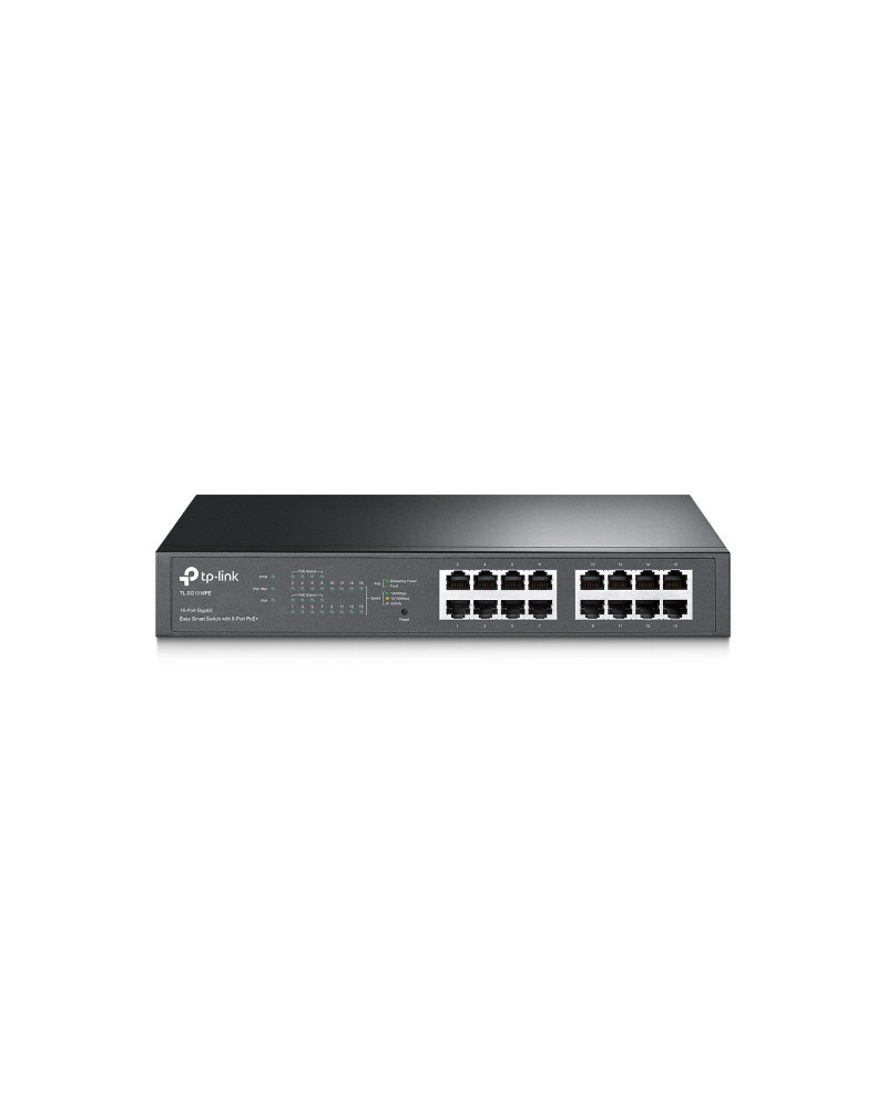 TP-LINK TL-SG1016PE 16-PORT GIGABIT DESKTOP/RACKMOUNT 8 PoE PORTS+ EASY SMART SWITCH