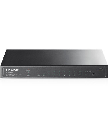 TP-LINK Switch TL-SG2210P, 8-Port Gigabit Smart PoE Switch with 2 SFP Slots