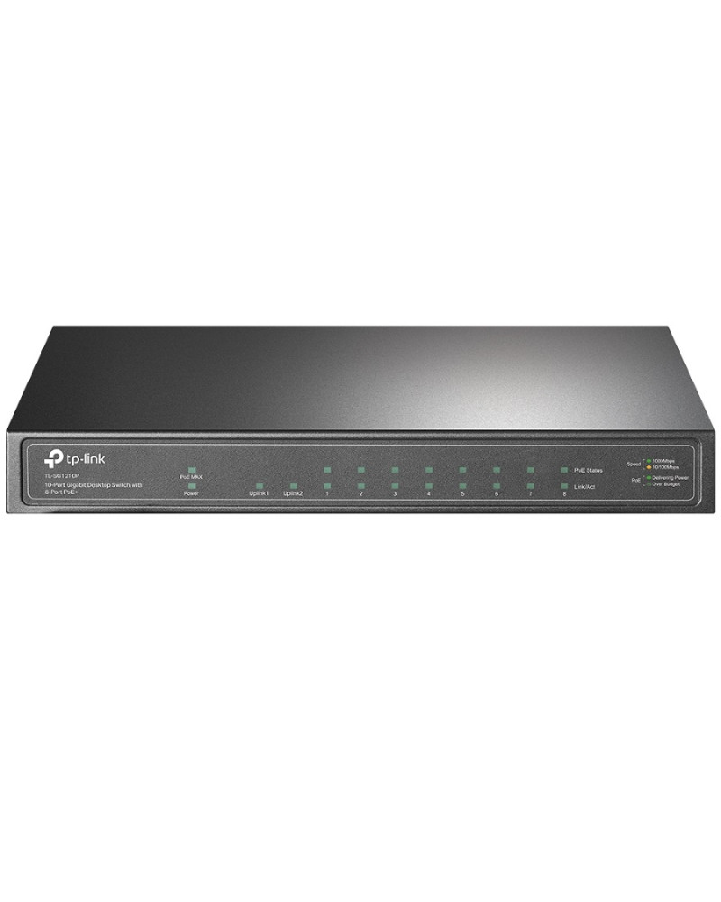 TP-LINK TL-SG1210P  10-Port Gigabit PoE+ Switch