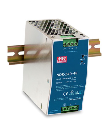 D-LINK 240W 48VDC DIN Rail PSU