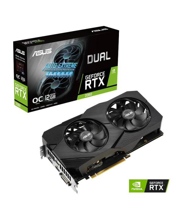 ASUS VGA DUAL-RTX2060-O12G-EVO, 12GB, GDDR6