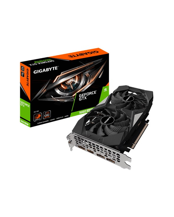 GIGABYTE VGA GTX1660 SUPER, GTX1660 SUPER N166SOC-6GD, 6144MB, GDDR6