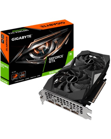 GIGABYTE VGA GTX1660 SUPER, GTX1660 SUPER N166SOC-6GD, 6144MB, GDDR6