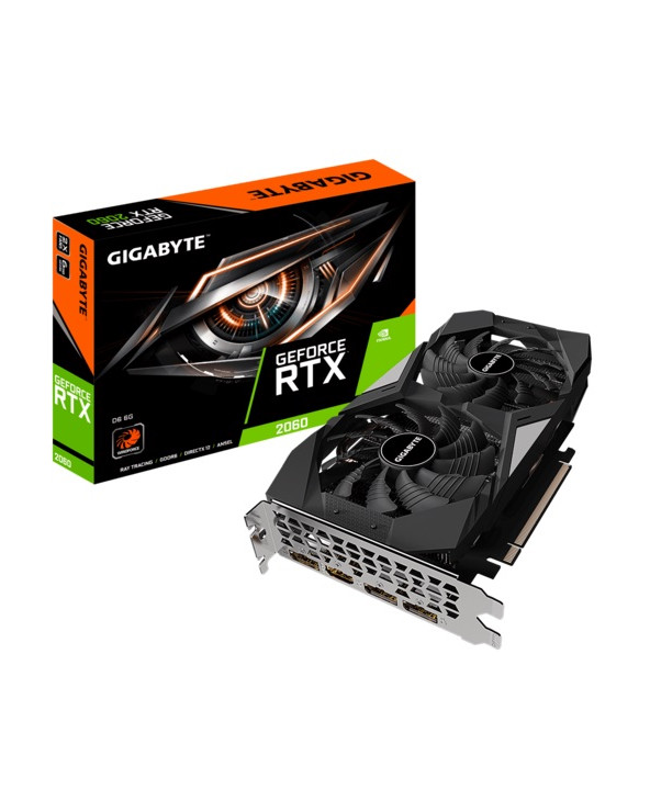 GIGABYTE VGA GV-N2060D6-6GD 2.0 ,6144MB, GDDR6