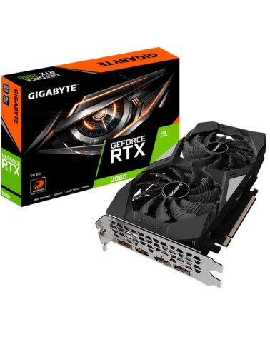 GIGABYTE VGA GV-N2060D6-6GD 2.0 ,6144MB, GDDR6