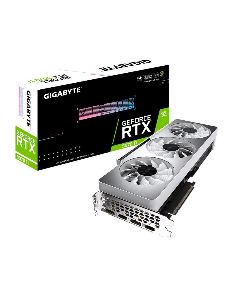 GIGABYTE VGA GV-N3070Ti VISION OC-8GD, 8GB, GDDR6