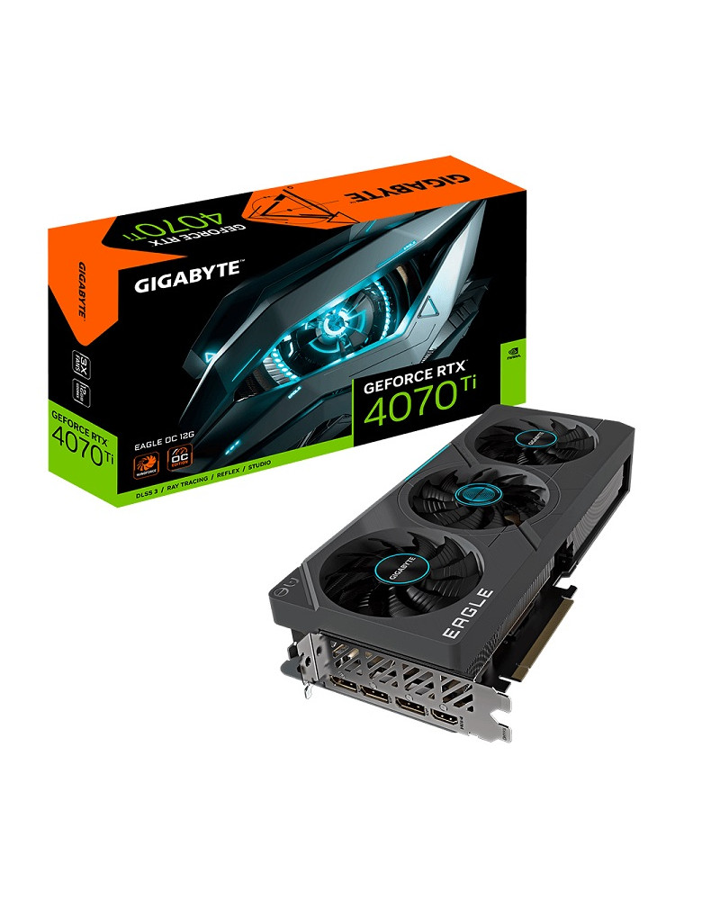 GIGABYTE VGA GV-N407TEAGLE OC-12GD, 12GB, GDDR6X