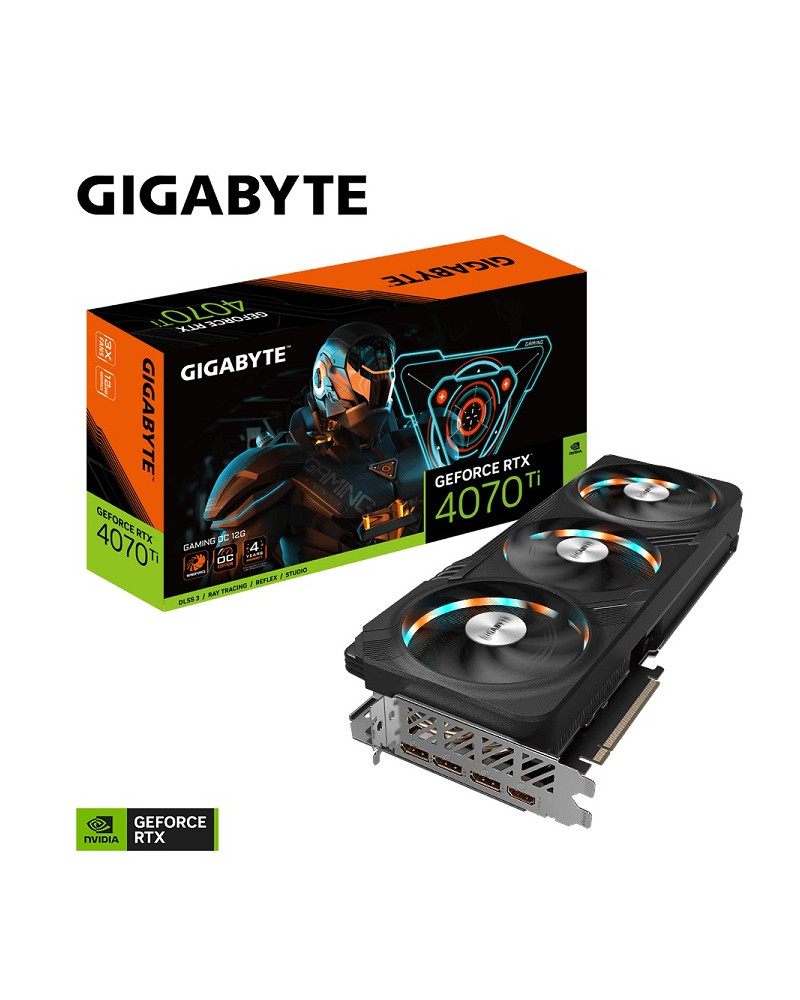 GIGABYTE VGA GV-N407TGAMING OC-12GD, 12GB, GDDR6X