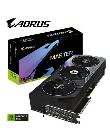 GIGABYTE VGA GV-N4080AORUS M-16GD, 16GB, GDDR6X