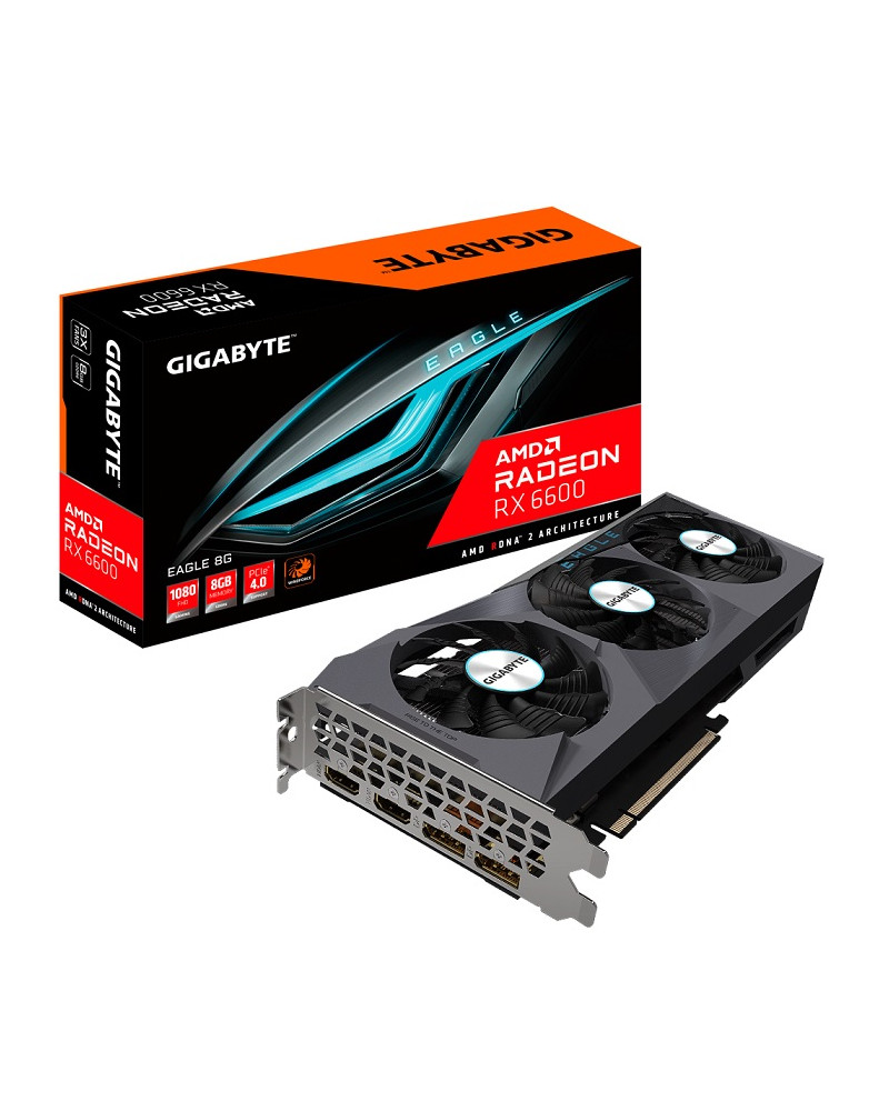 GIGABYTE VGA GV-R66EAGLE-8GD, 8GB, GDDR6