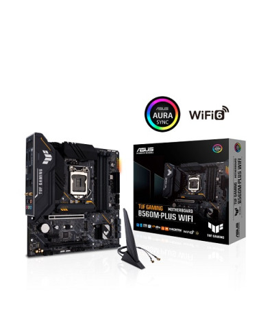 ASUS MOTHERBOARD TUF GAMING B560M-PLUS WIFI, 1200, DDR4, MATX