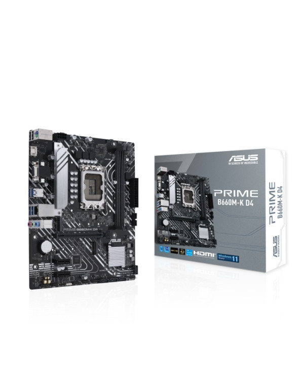 ASUS MOTHERBOARD PRIME B660M-K D4, 1700, DDR4, MATX