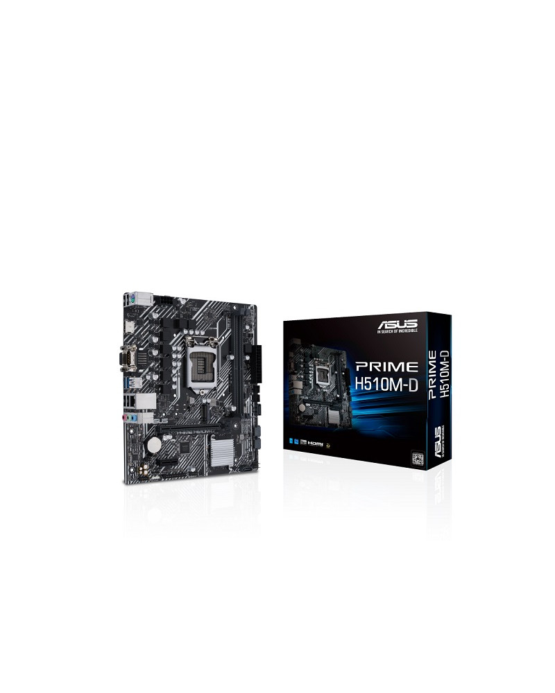 ASUS MOTHERBOARD PRIME H510M-D, 1200, DDR4, MATX