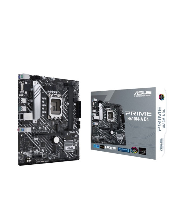 ASUS MOTHERBOARD PRIME H610M-A D4, 1700, DDR4, MATX