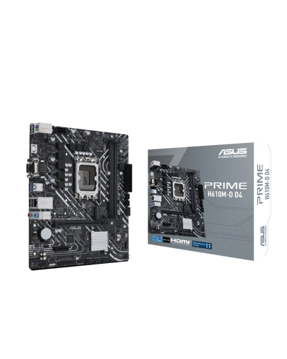 ASUS MOTHERBOARD PRIME H610M-D D4, 1700, DDR4, MATX