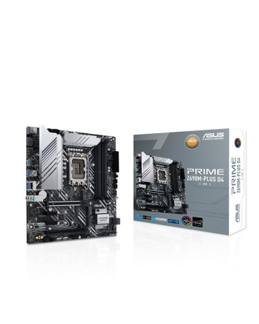 ASUS MOTHERBOARD PRIME Z690M-PLUS D4, 1700, DDR4, MATX