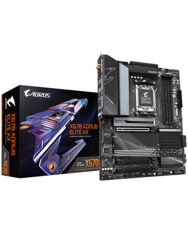 GIGABYTE MOTHERBOARD X670 AORUS ELITE AX, AM5, ATX