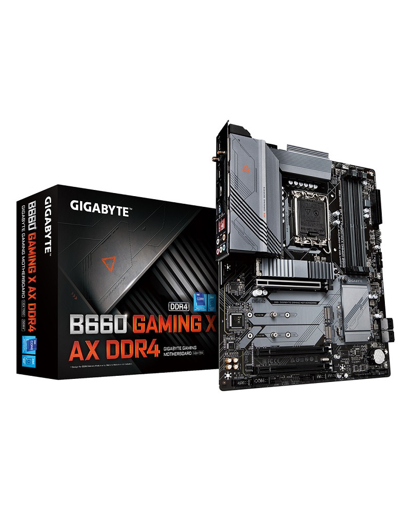 GIGABYTE MOTHERBOARD B660 GAMING X AX DDR4, 1700, ATX