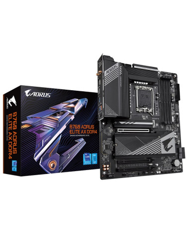 GIGABYTE MOTHERBOARD B760 AORUS ELITE AX DDR4, 1700, ATX