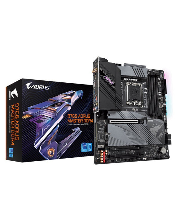 GIGABYTE MOTHERBOARD B760 AORUS MASTER DDR4, 1700, ATX