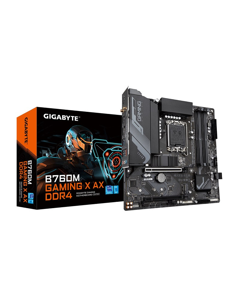 GIGABYTE MOTHERBOARD B760M GAMING X AX DDR4, 1700, MATX