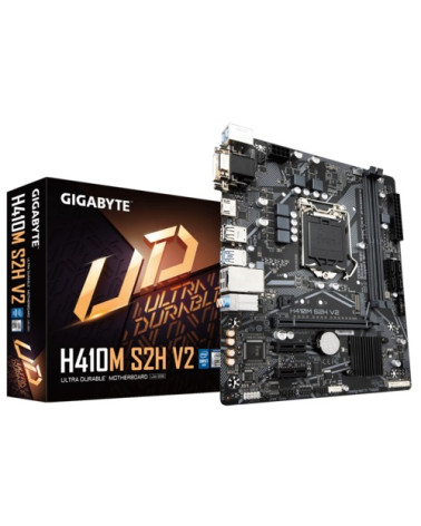 GIGABYTE MOTHERBOARD H410M S2H V2 ,1200 ,MATX