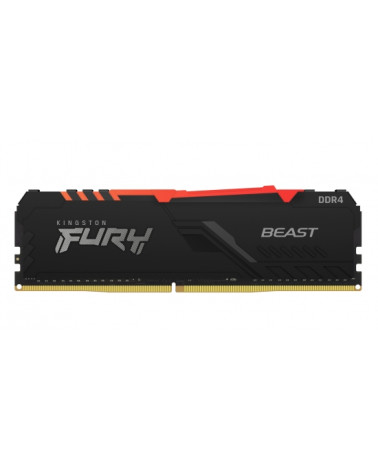 KINGSTON Memory KF437C19BB1A/16 FURY Beast RGB DDR4, 3733MT/s, 16GB, RGB