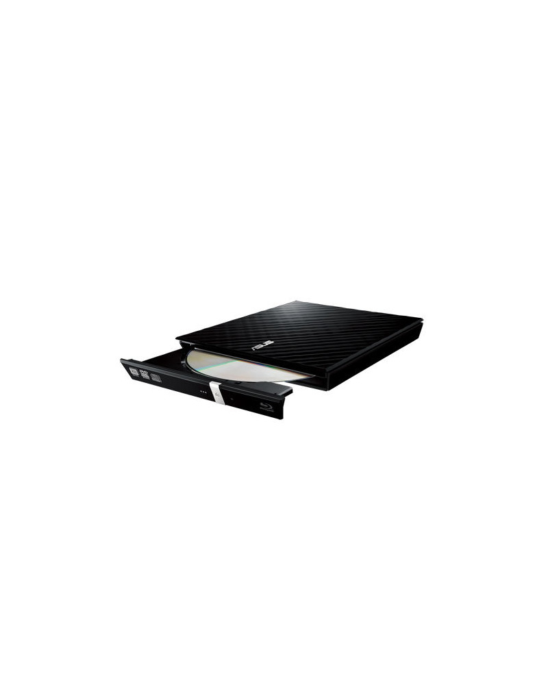 ASUS SDRW-08D2S-U LITE, Slim USB, Black, External