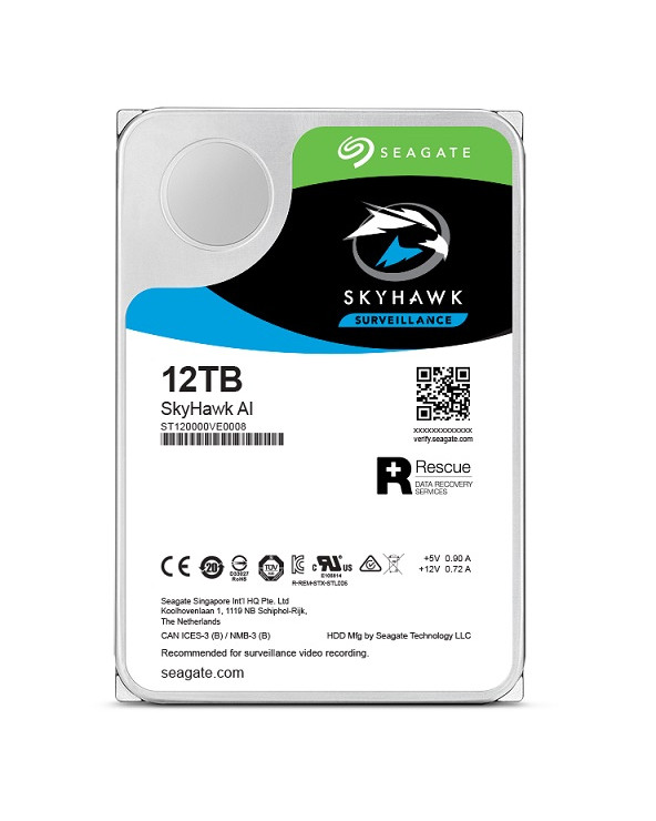 SEAGATE SkyHawk AI 12TB, ST12000VE001, SATA III, 3.5''