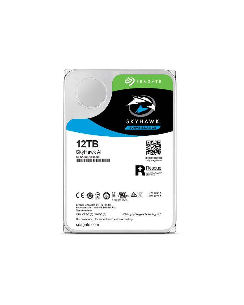 SEAGATE SkyHawk AI 12TB, ST12000VE001, SATA III, 3.5''