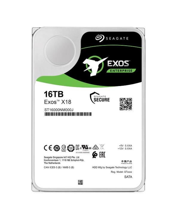 SEAGATE Exos X18 16TB ST16000NM000J, SATA III, 3.5''