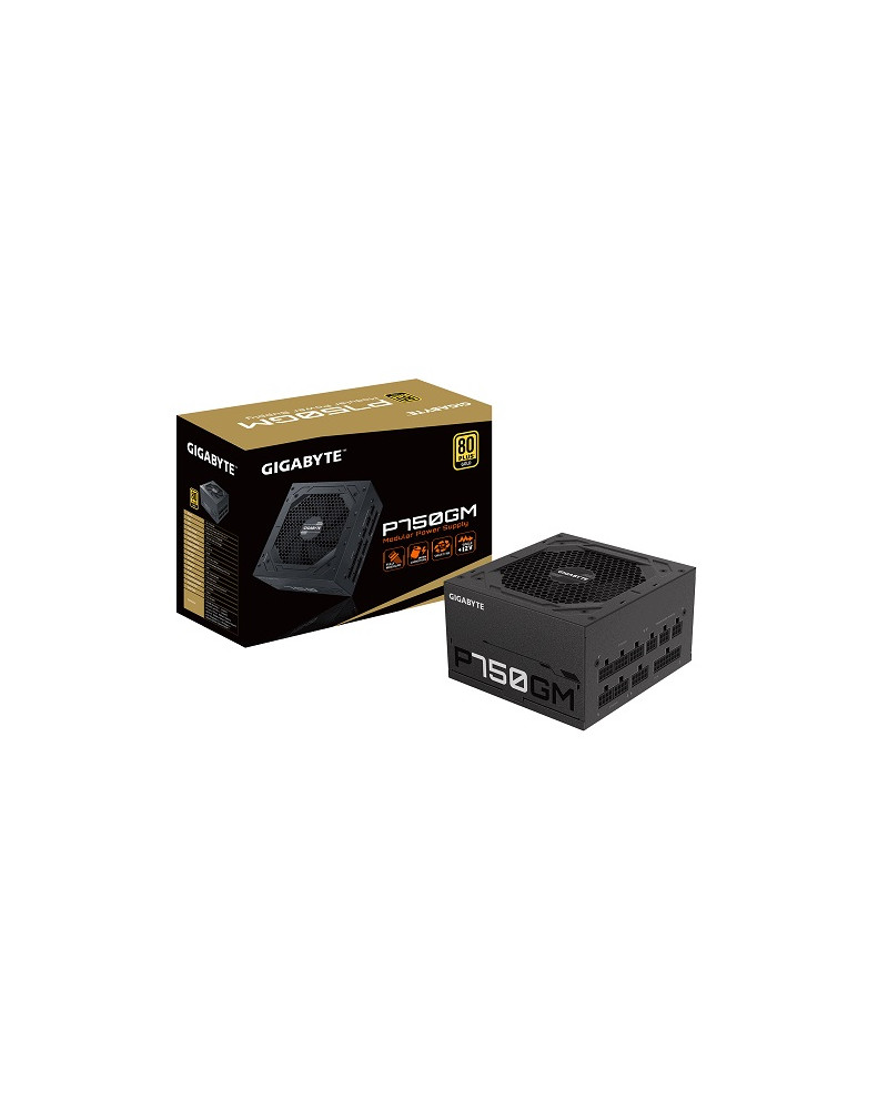 GIGABYTE Power Supply 750W  Fully Modular 80+Plus GOLD