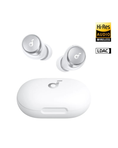 ANKER Earphones Soundcore Space A40 TWS, Active Noise Cancelling, 50H Playtime, White