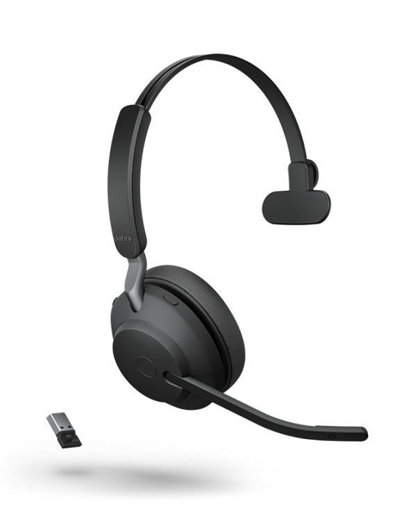 JABRA HEADSET EVOLVE2 65 Link380a MS MONO BLACK